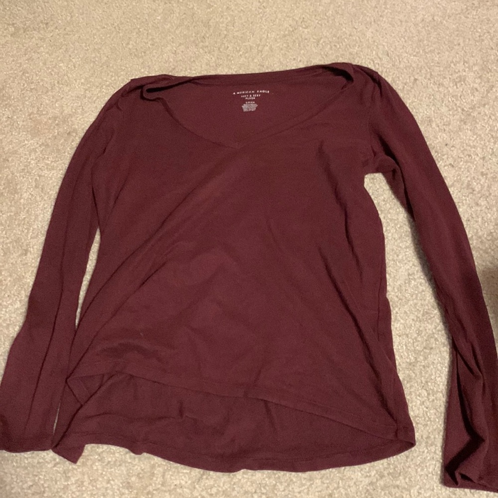 Long sleeve v neck